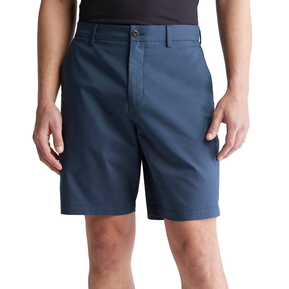 Calvin Klein Men Refined Slim Fit 9" Shorts Navy Size 33X9